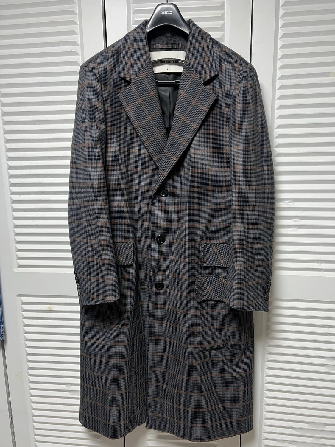 앤더슨벨 조셉 그레이 싱글 코트 L 판매 상품이미지2