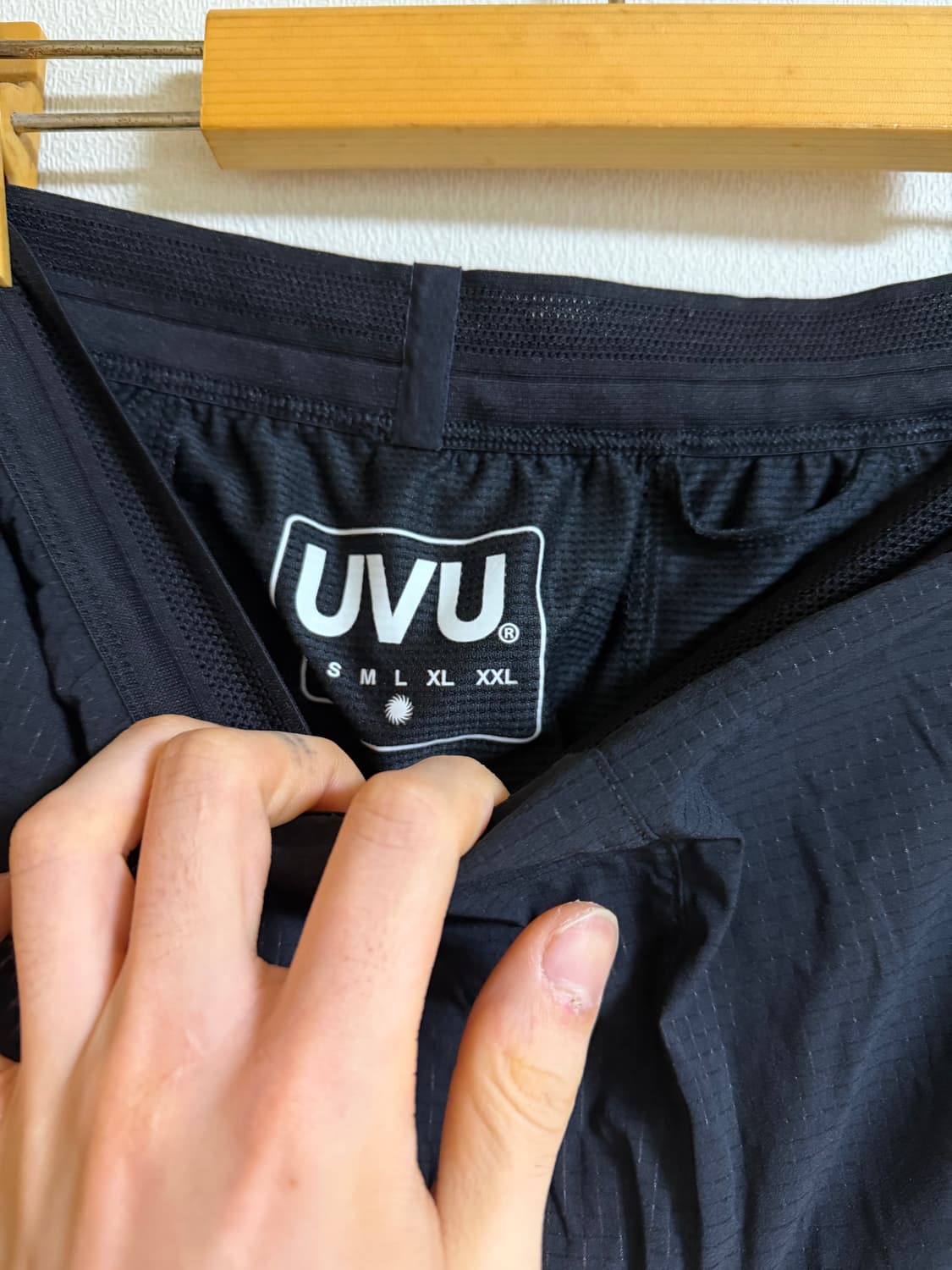 uvu 스플릿 쇼츠 블랙 L사이즈 상품이미지4