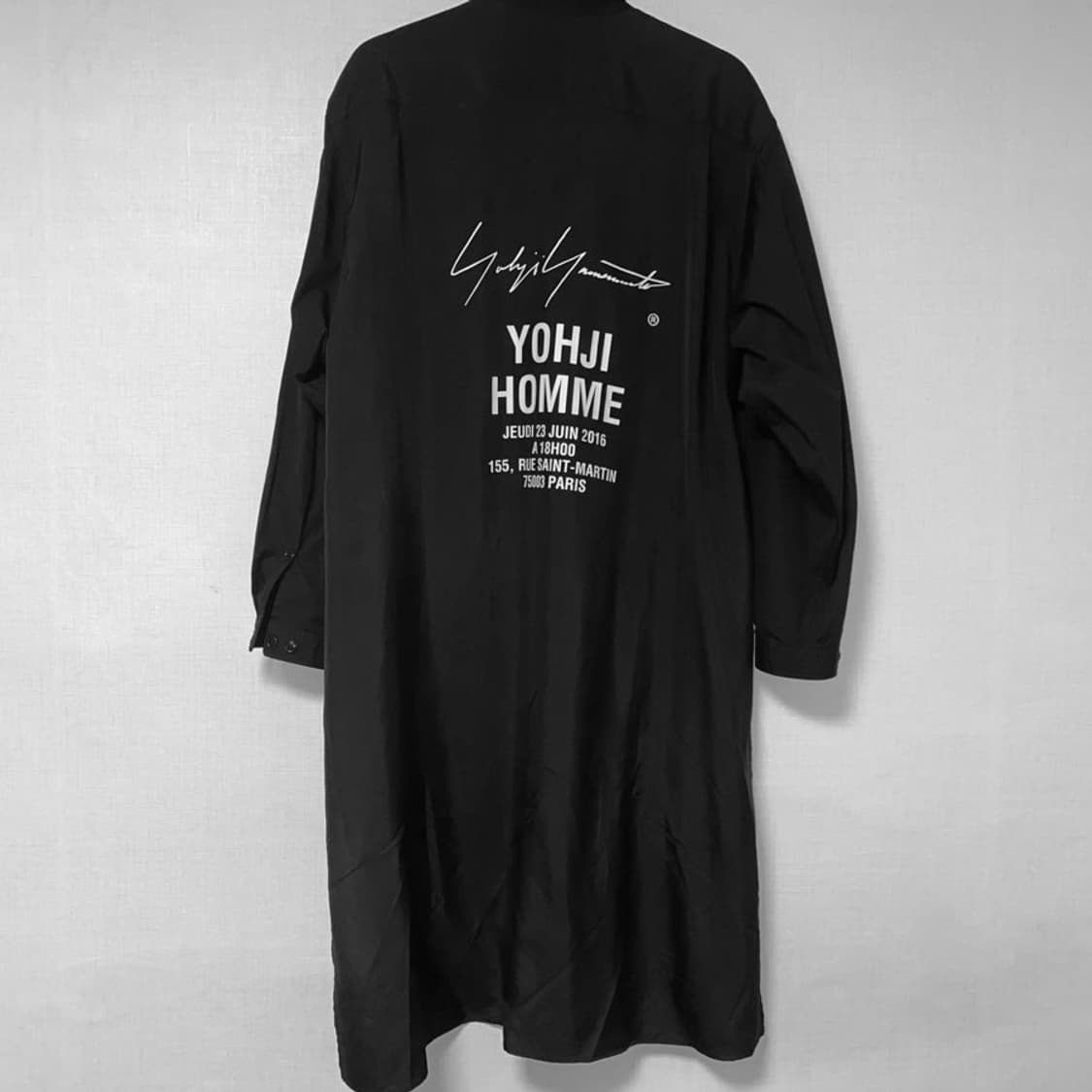 Yohji yamamoto pour homme staff shirt 상품이미지3