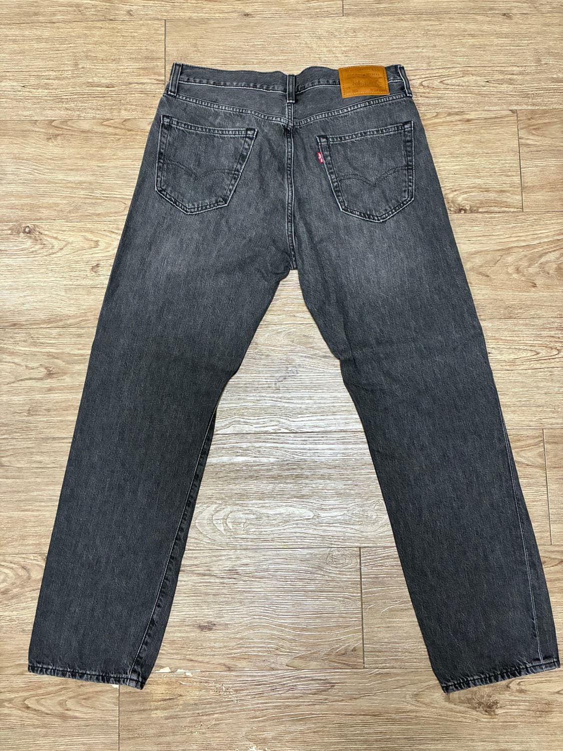 리바이스 505 프리미엄 빅E 셀비지 흑청 데님 W34 L30 상품이미지2