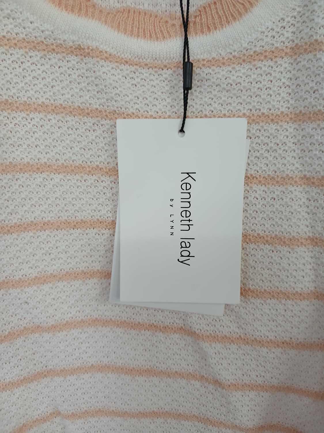 케네스레이디 스트라이프 반팔 니트 상품이미지5