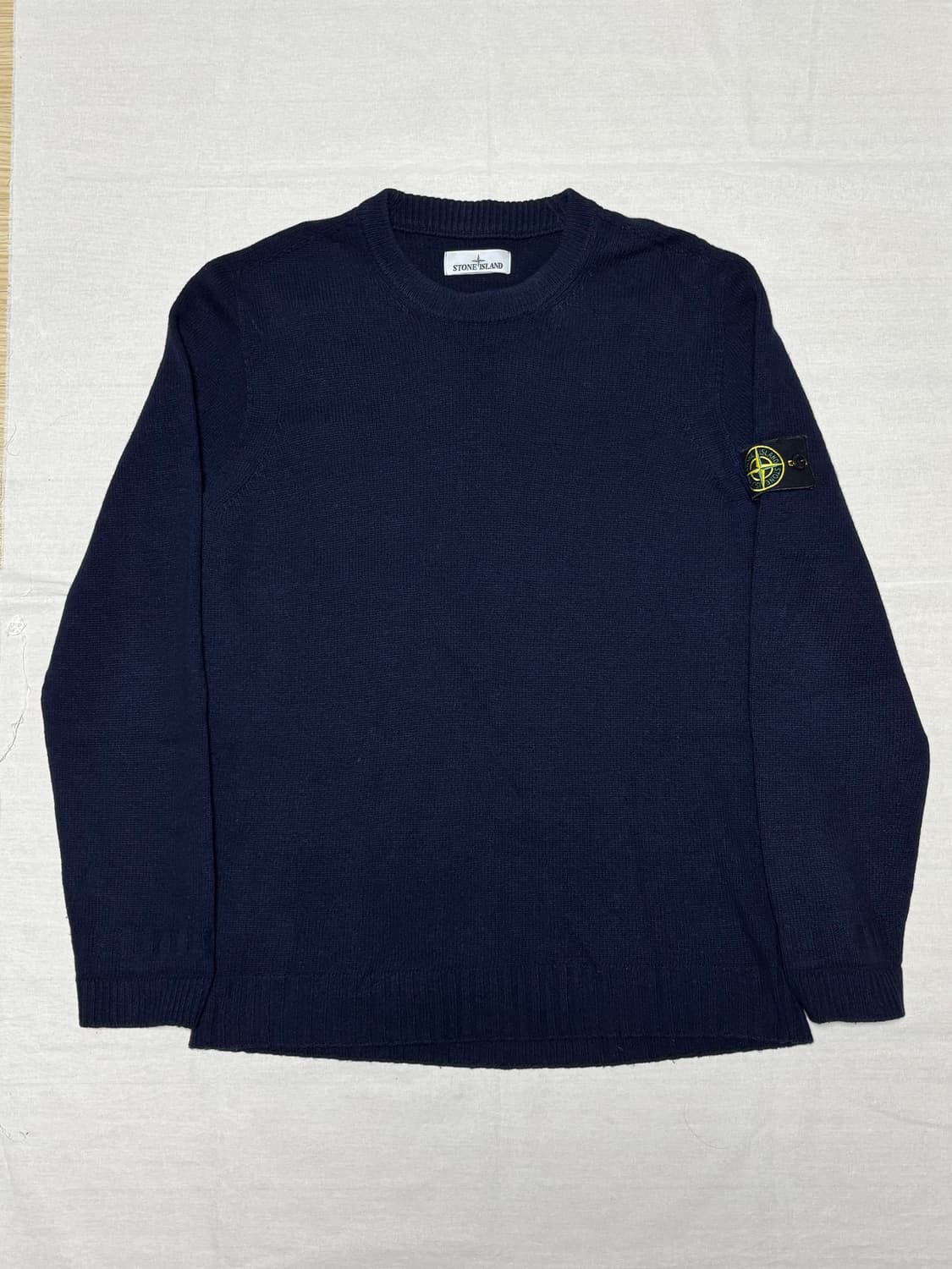 [23ss] 스톤아일랜드 울 니트 네이비 [XL] 상품이미지1