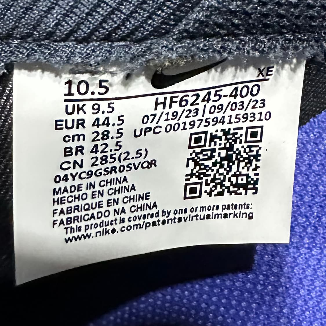 285) 나이키 트레킹화 남성 남자 ACG 마운틴 플라이 로우 네이비 상품이미지9