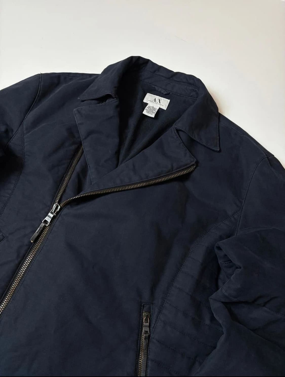 아르마니 익스체인지 90's 라이드 워시드 자켓 상품이미지2