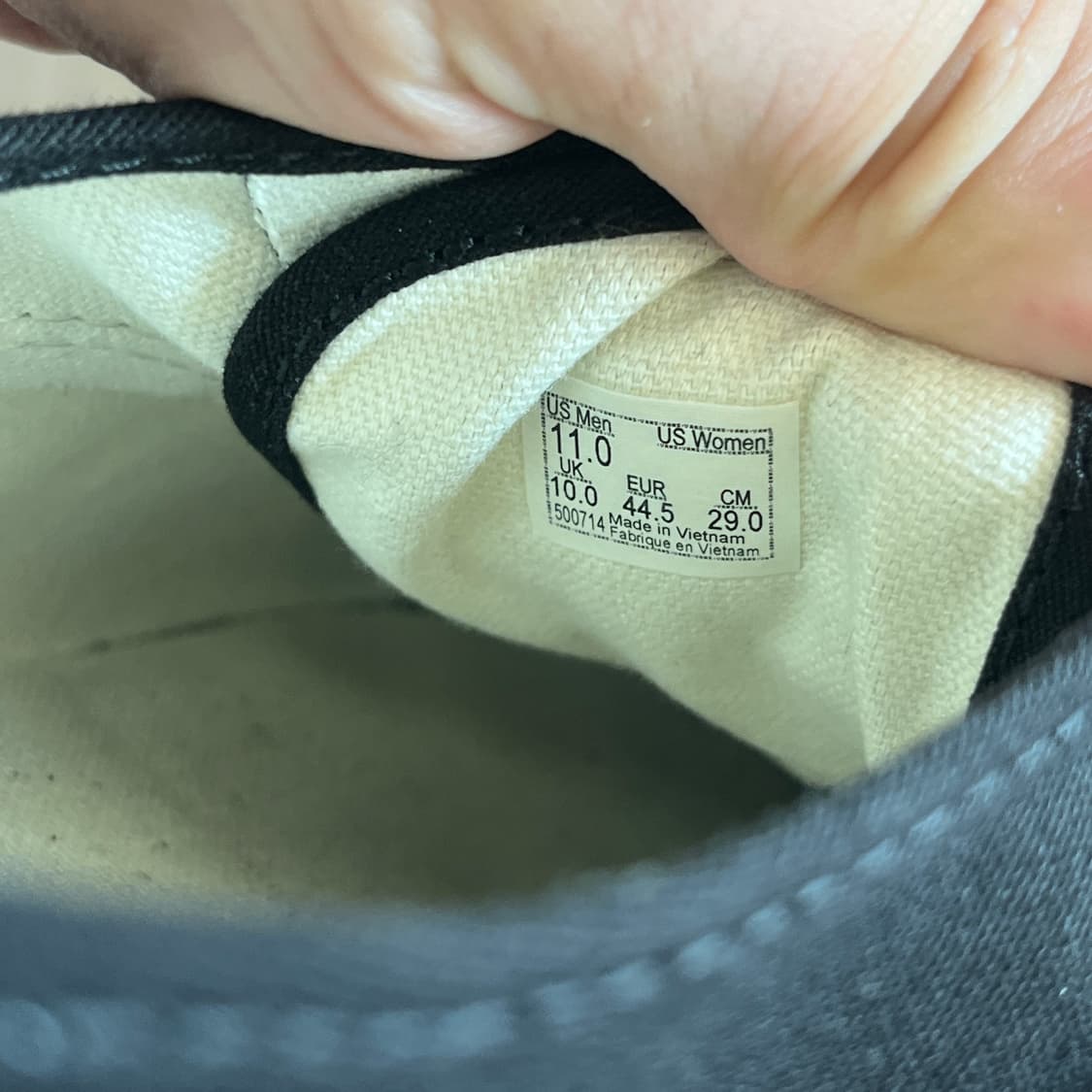 반스 올블랙 290 상품이미지3