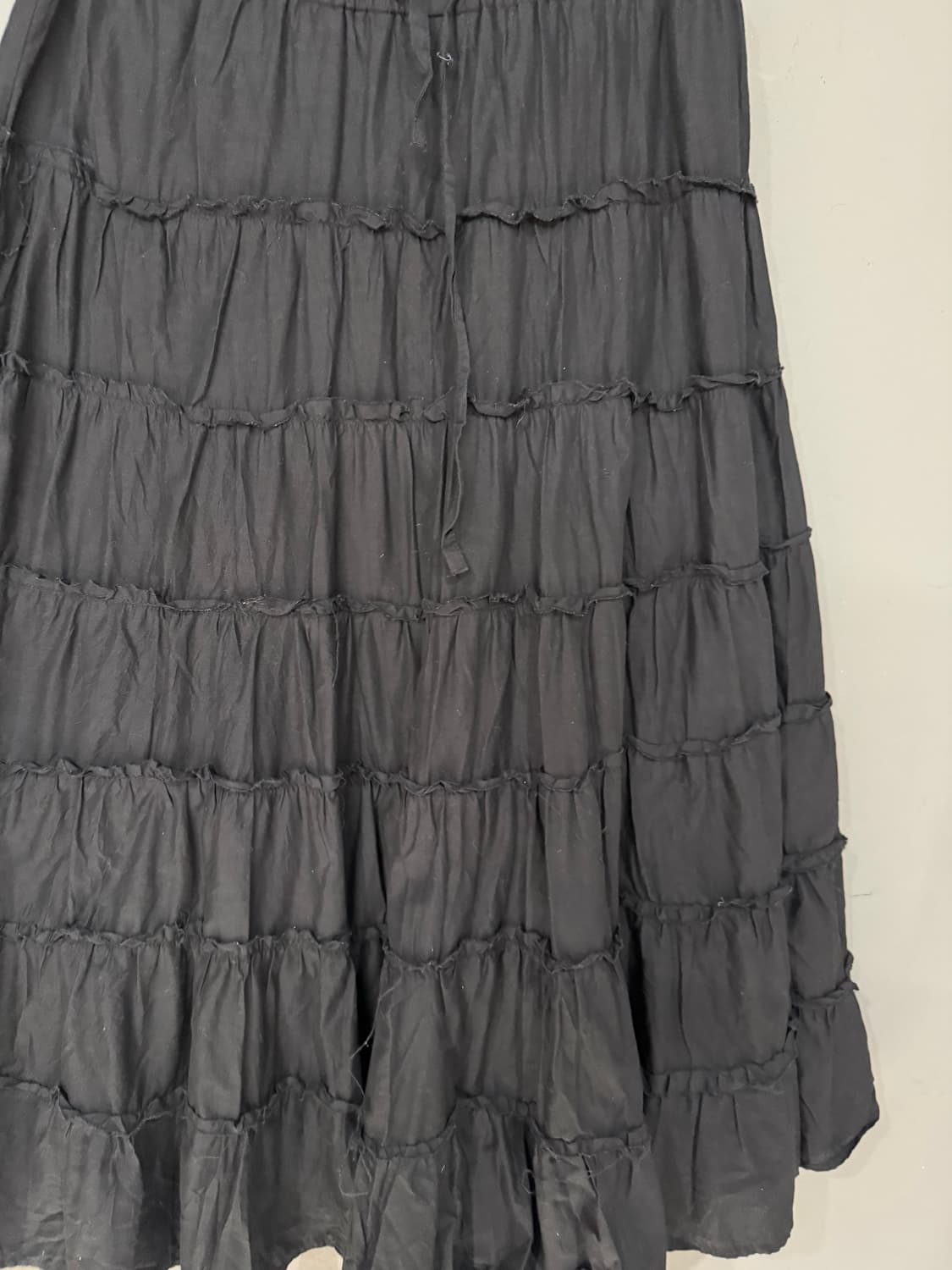 can-can frill detail long skirt 상품이미지7