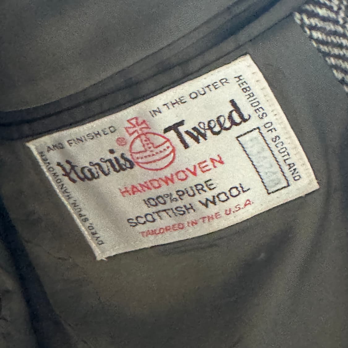 [38R] 미제 🇺🇸 해리스트위드 트위드 자켓 상품이미지4