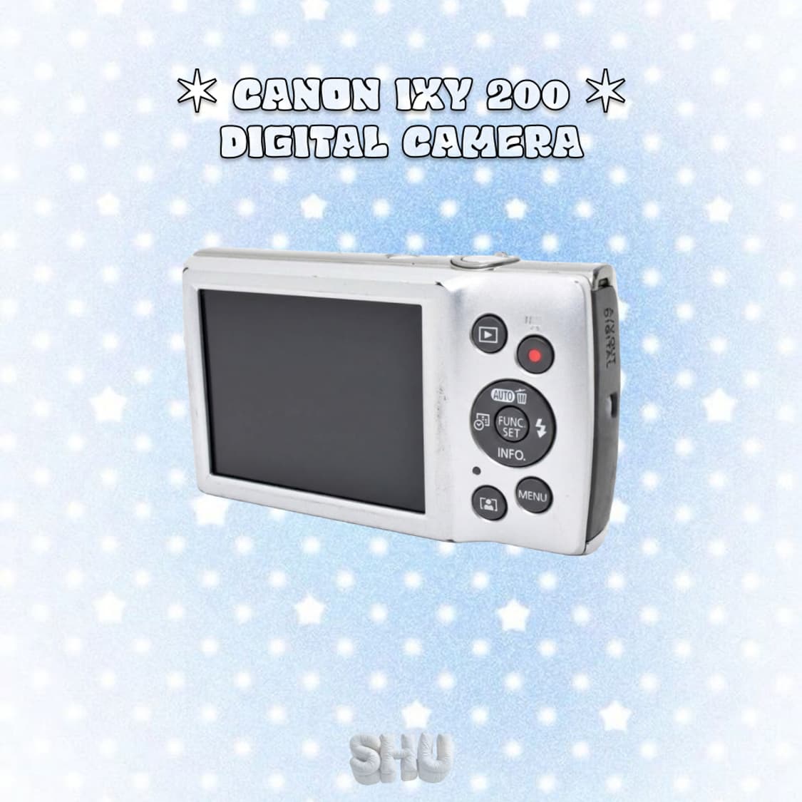 캐논 익시 IXY 200 (익서스 IXUS 185) 빈티지 디카 실버 상품이미지6