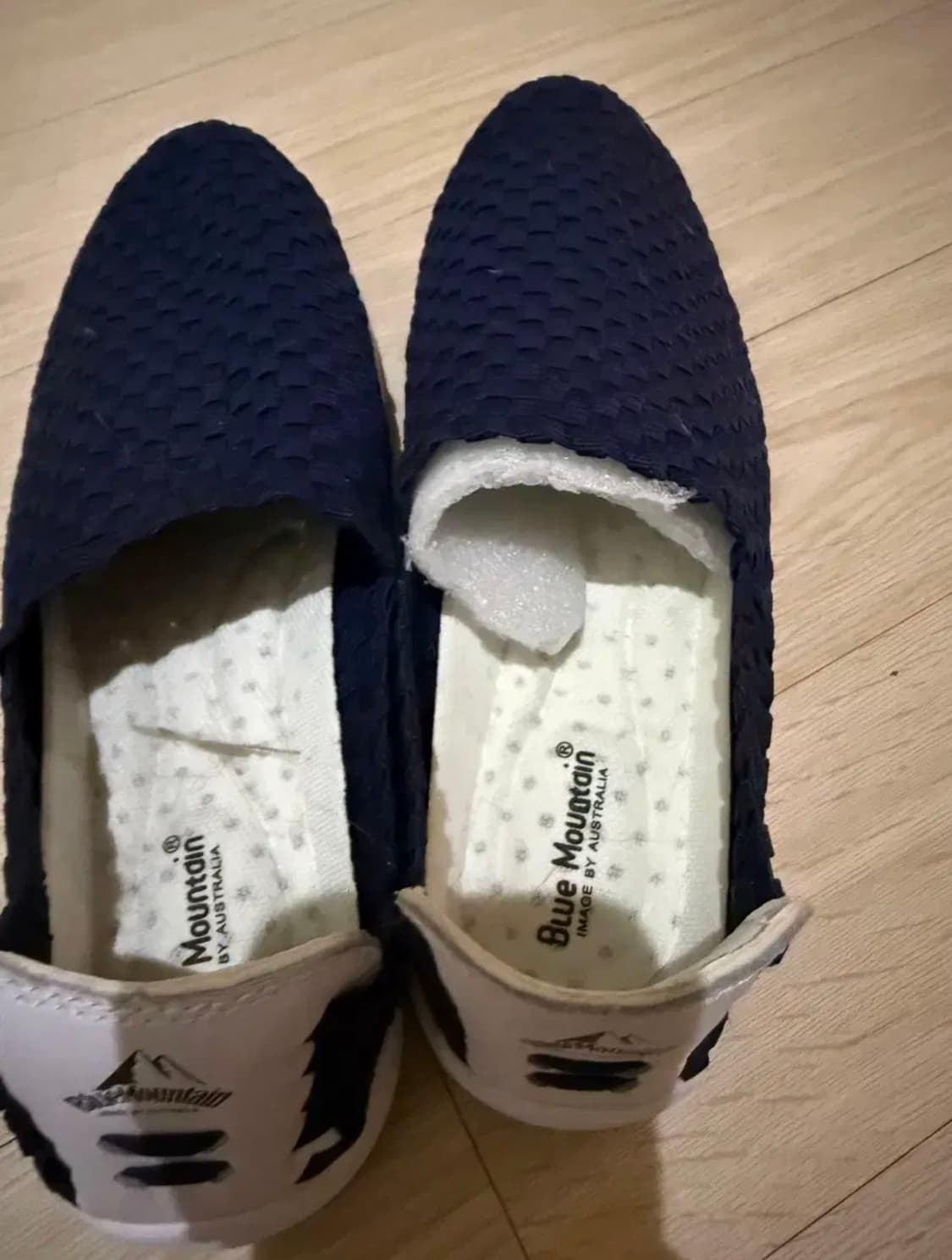 블루마운틴 우븐슈즈 네이비 250 새상품 상품이미지1