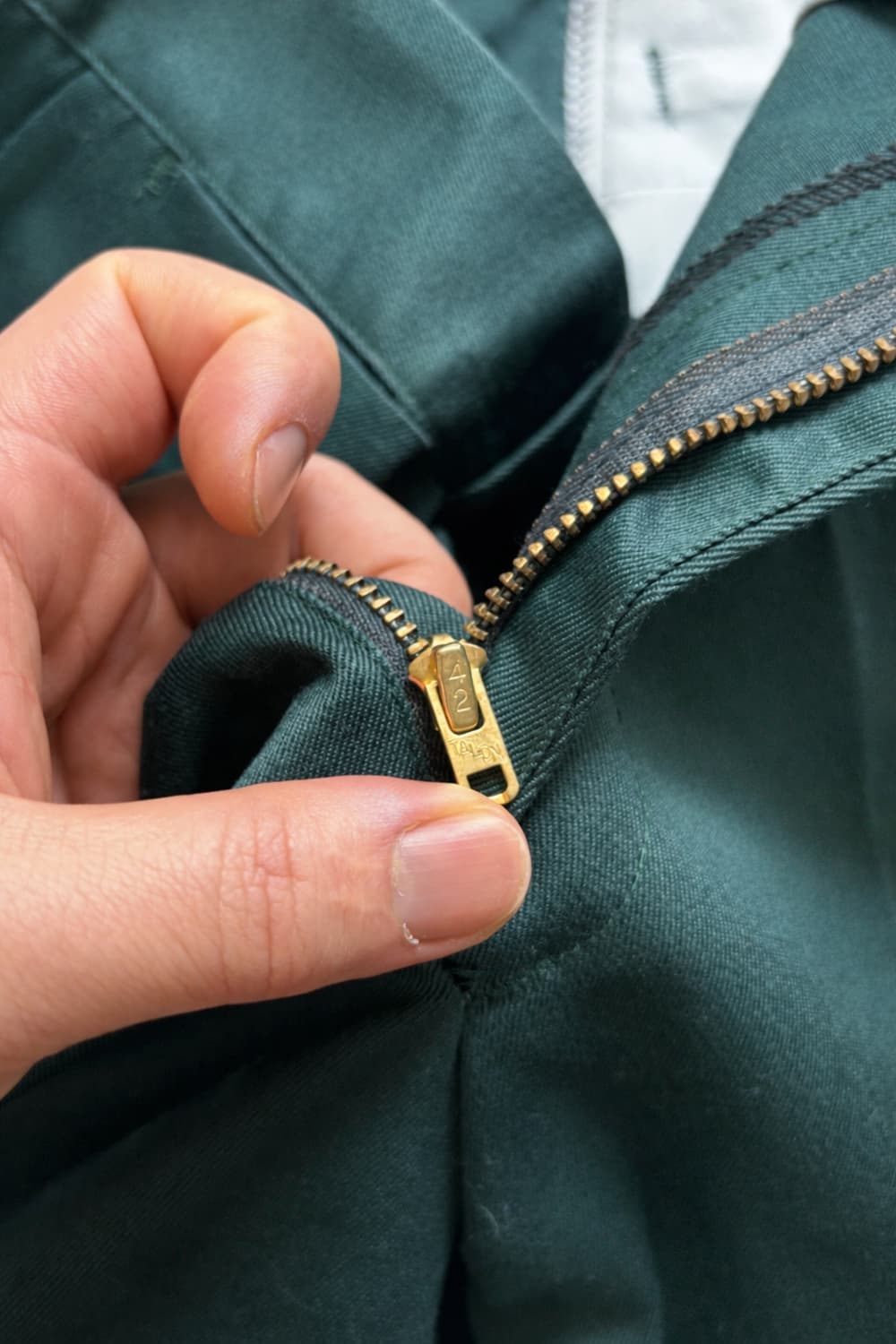 70s Lee Chetopa 트윌 코튼 팬츠 33" 데드스탁 상품이미지4