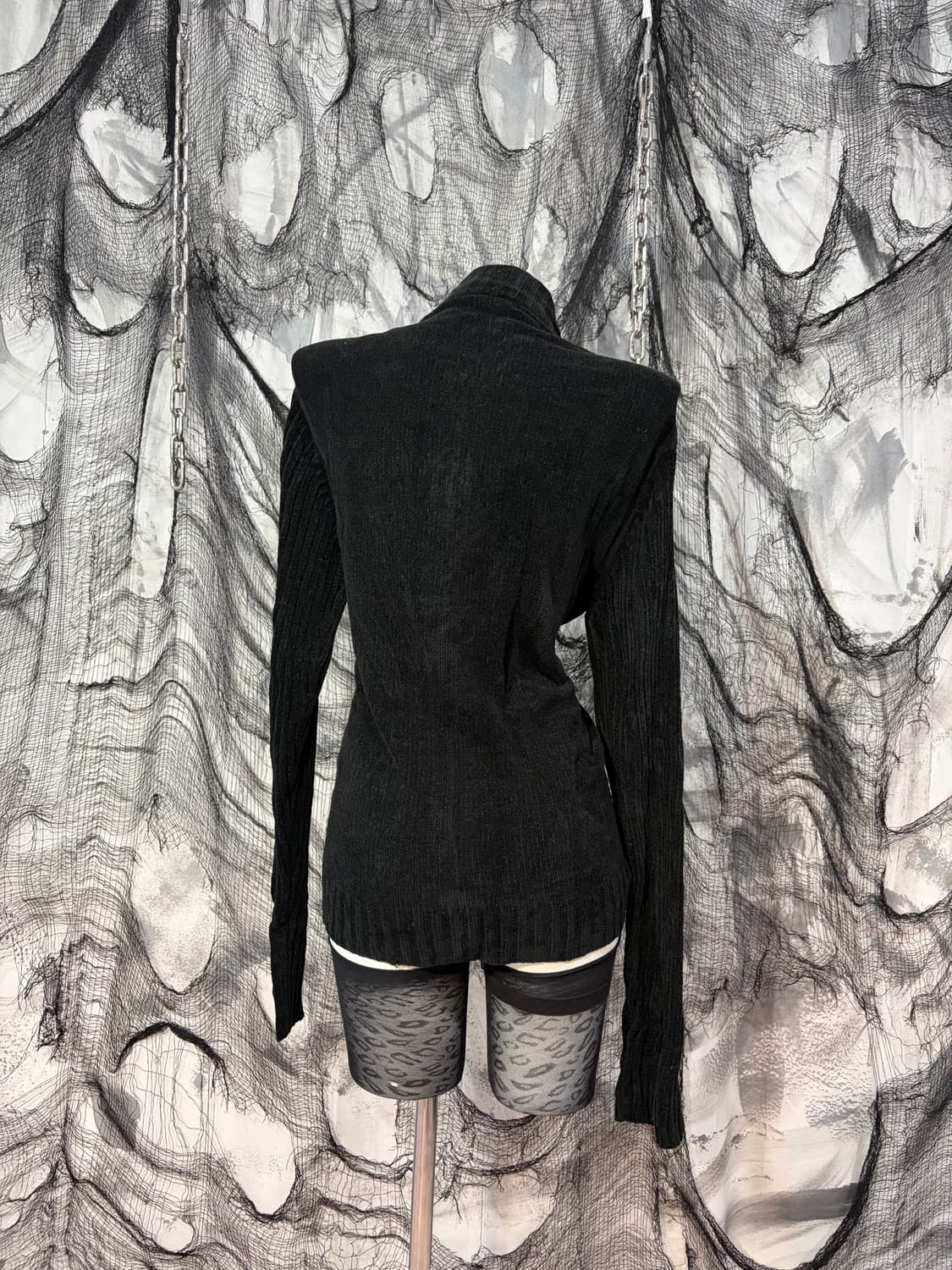 00's distorted  Velvet knit jersey 상품이미지7