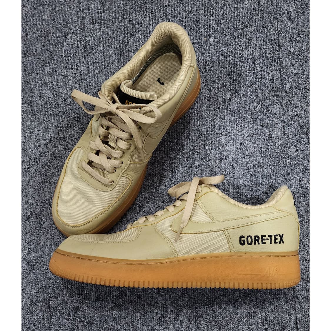 나이키 에어포스1 로우 고어텍스 골드 카키 280 상품이미지1