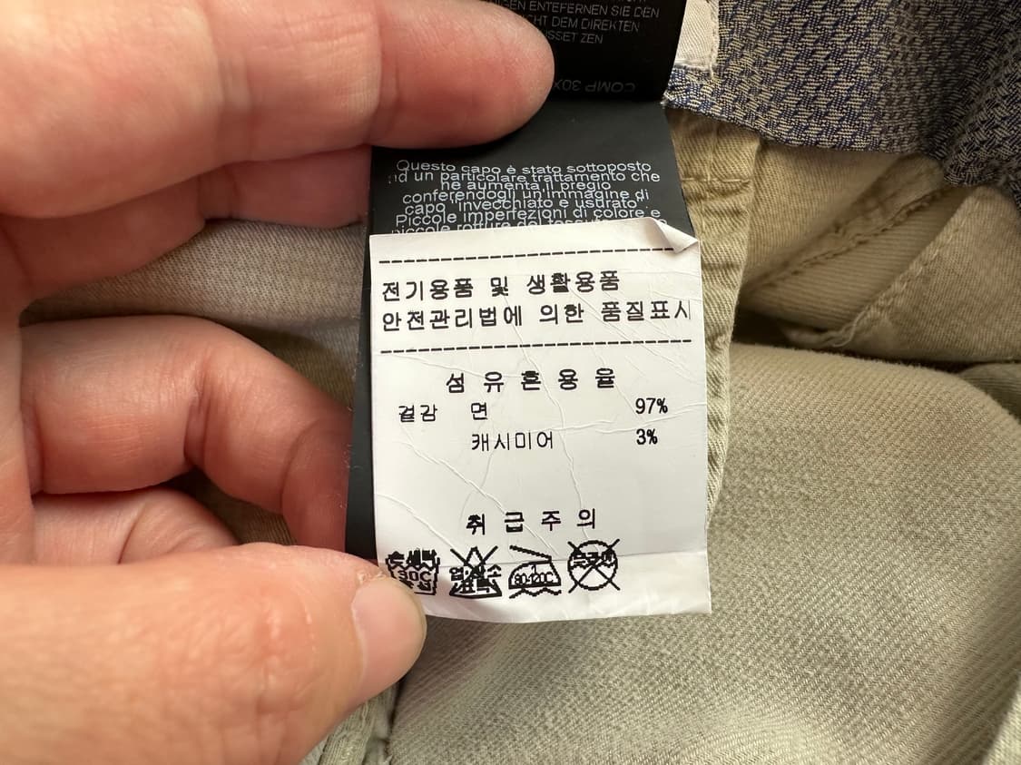 TORINO 면바지 팬츠 46 상태굿 상품이미지7