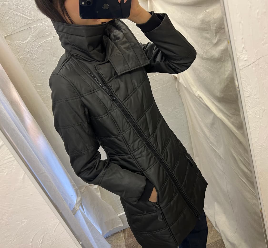 ARMANI 비대칭 누빔 코트 상품이미지6