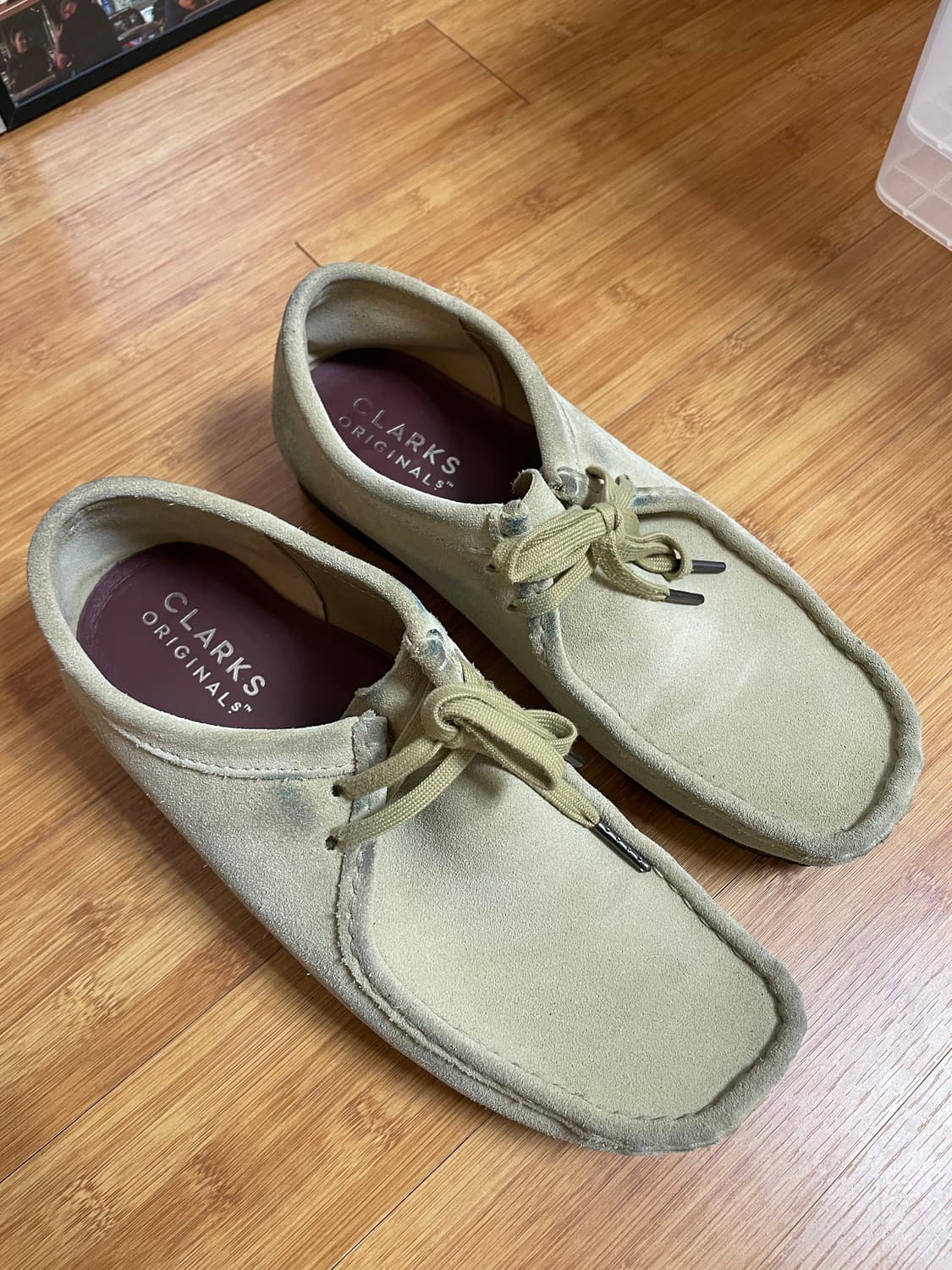 클락스 왈라비 스웨이드 베이지 265 상품이미지2