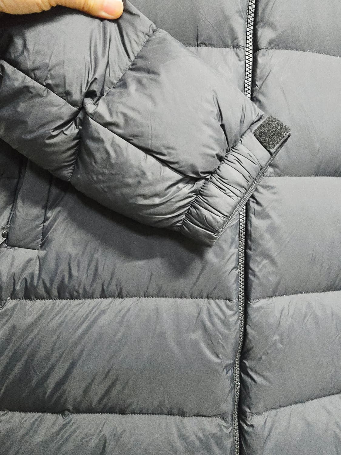 K2 롱 패딩 블랙 여성용 상품이미지3