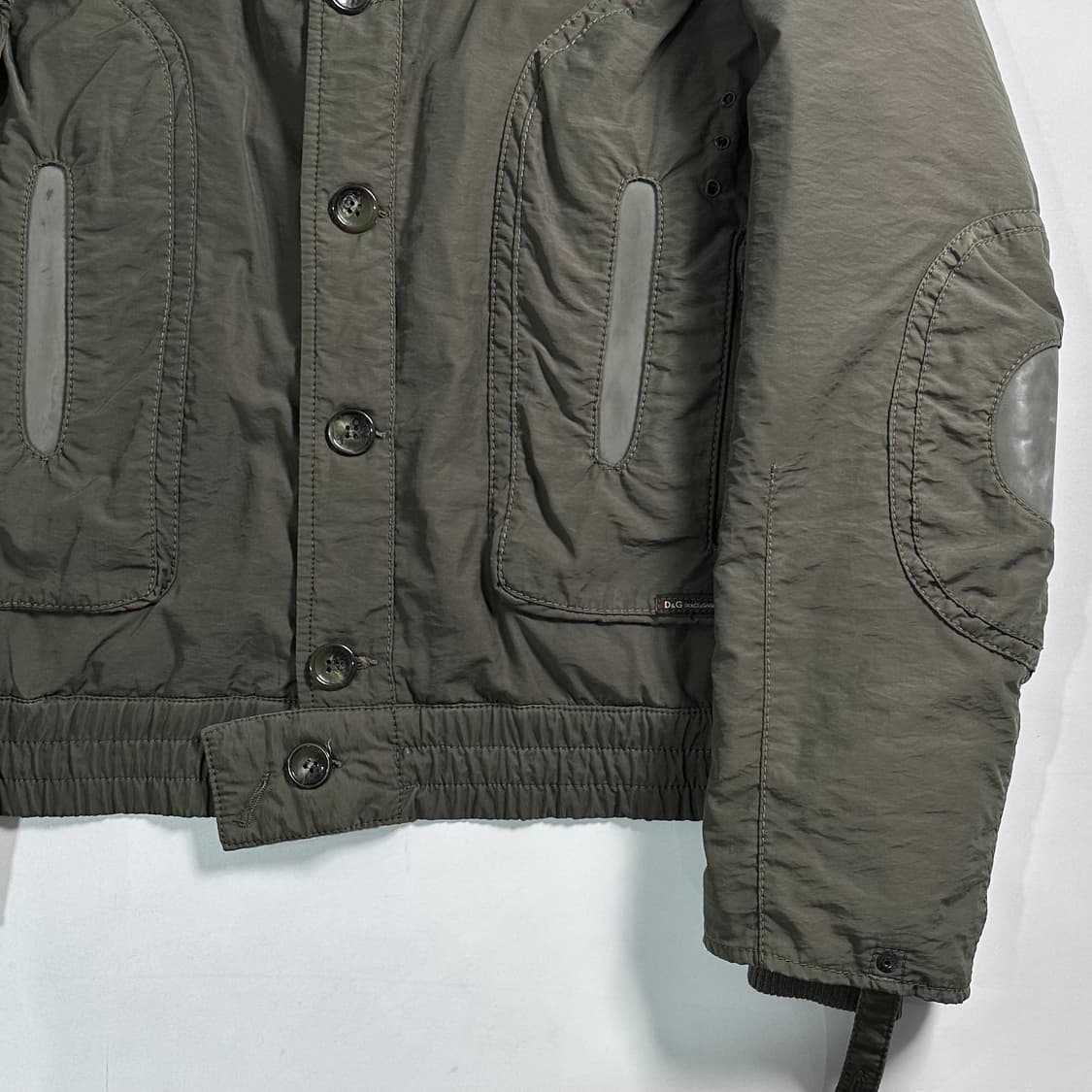 돌체 앤 가바나 멀티포켓 카키 봄버 자켓  상품이미지2