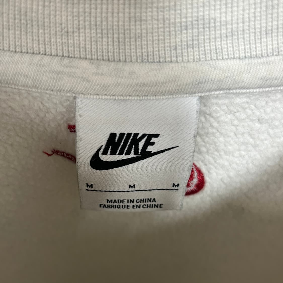 나이키 애슬레틱 로고 스웻셔츠 맨투맨 그레이 상품이미지7