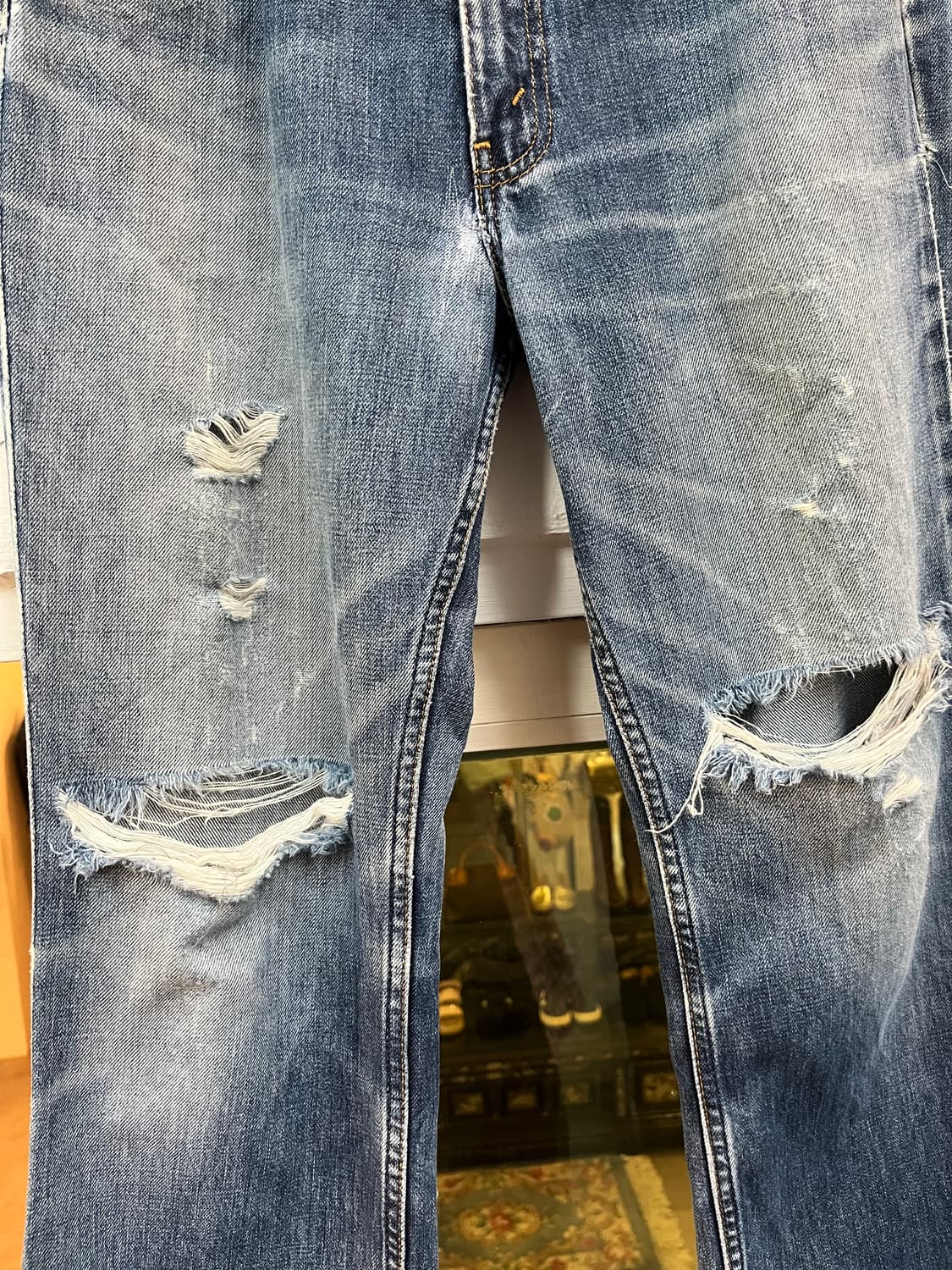 Levis 517 디스트로이드 데님팬츠 33/34 상품이미지3