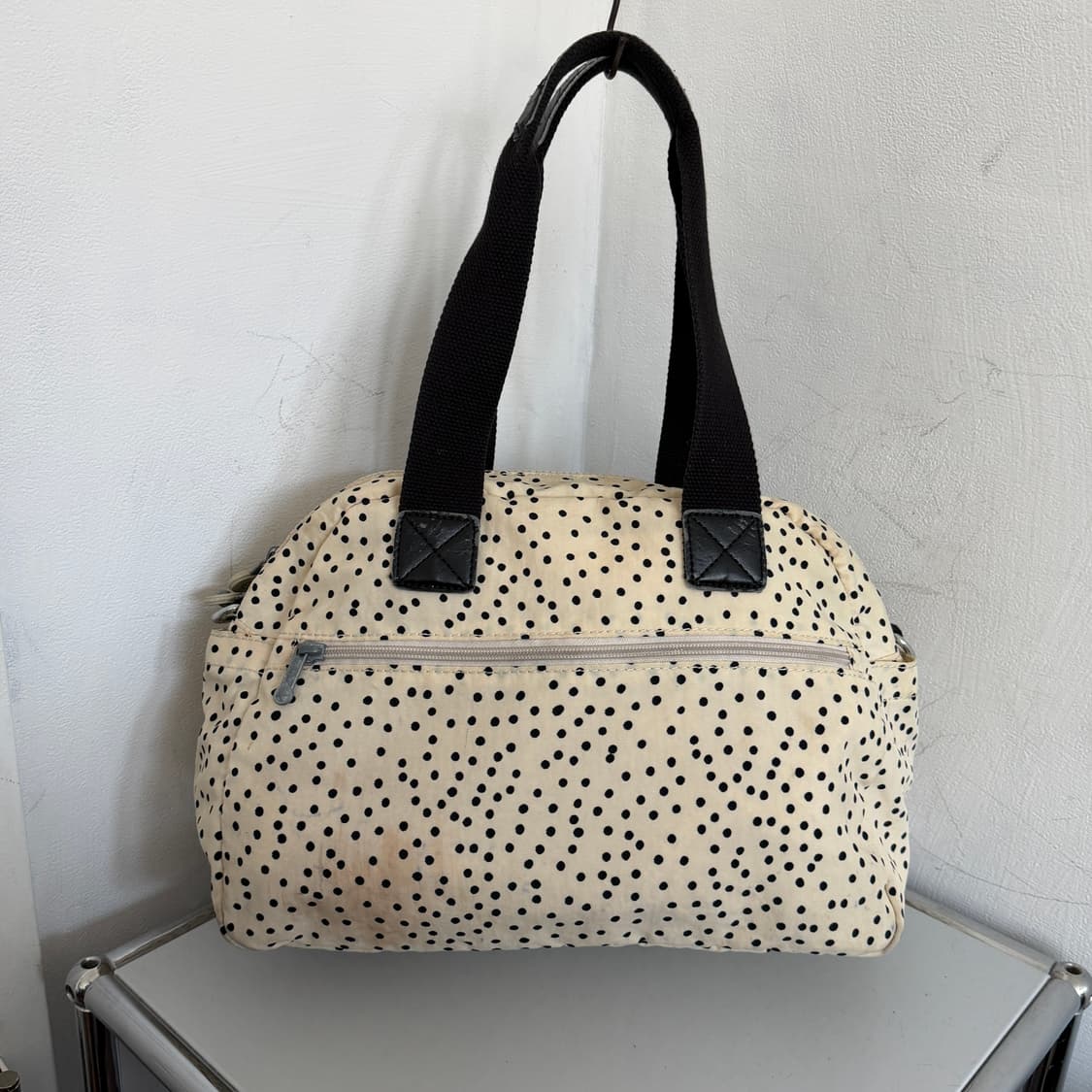 Kipling ivory dot shoulder bag 상품이미지4
