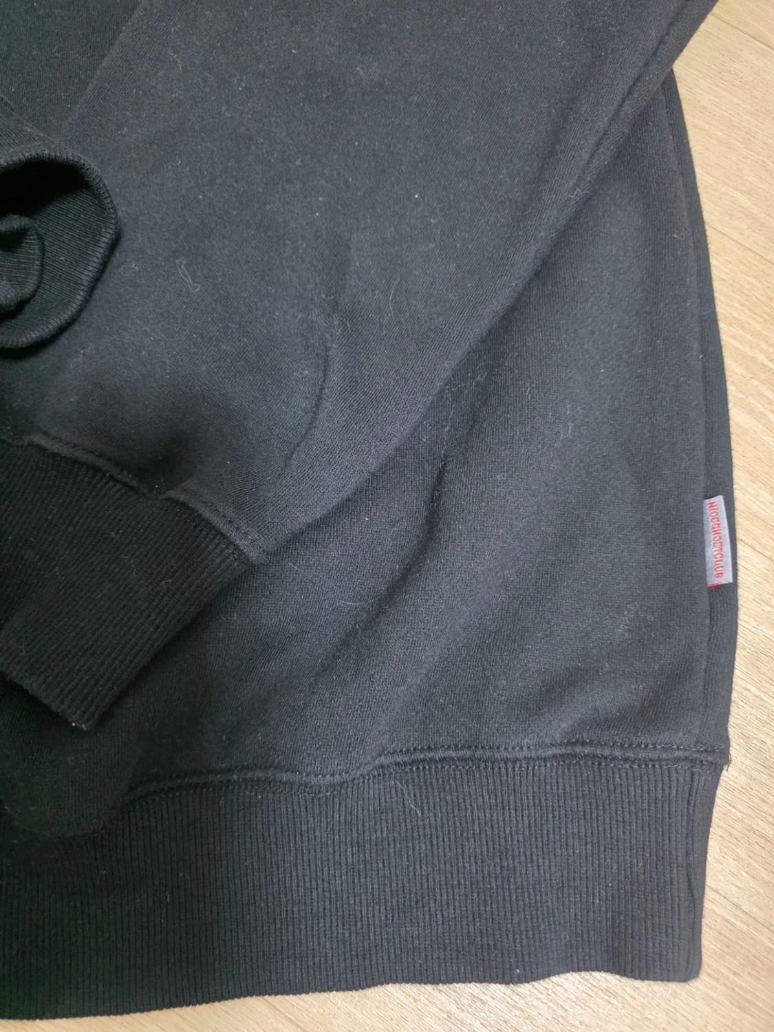 나이스고스트클럽 로고 프린팅 기모 맨투맨L 상품이미지7