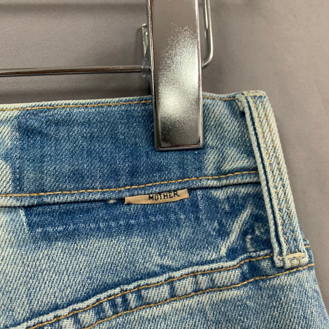 25인치 MOTHER 마더 트리퍼 부츠컷 스판 데님 청바지 상품이미지5