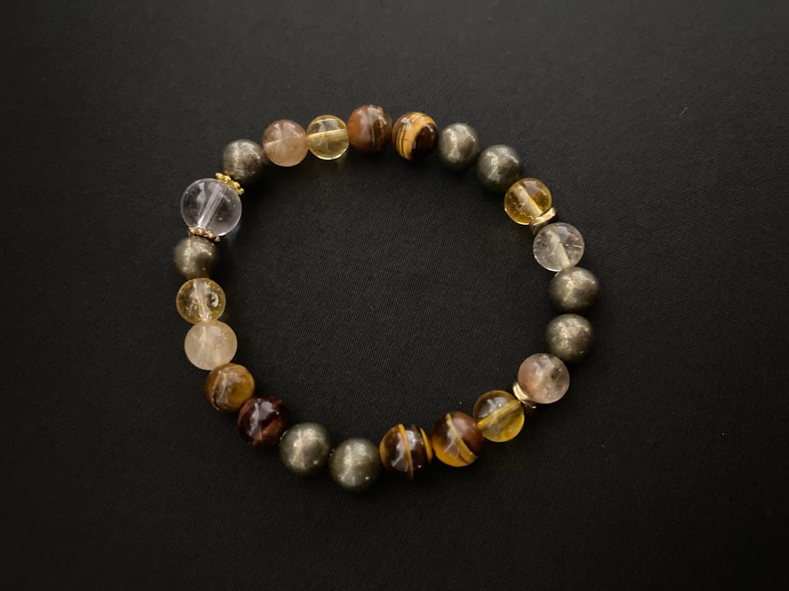 천연석 원석 팔찌 상품이미지1