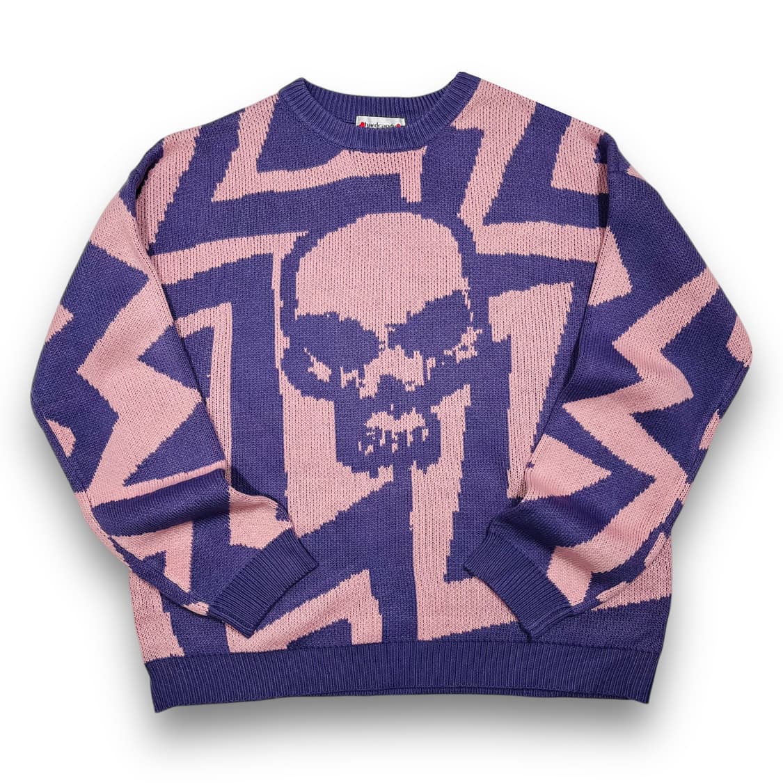 Punk Hard Candy Skull Oversized Fit Knit 상품이미지1