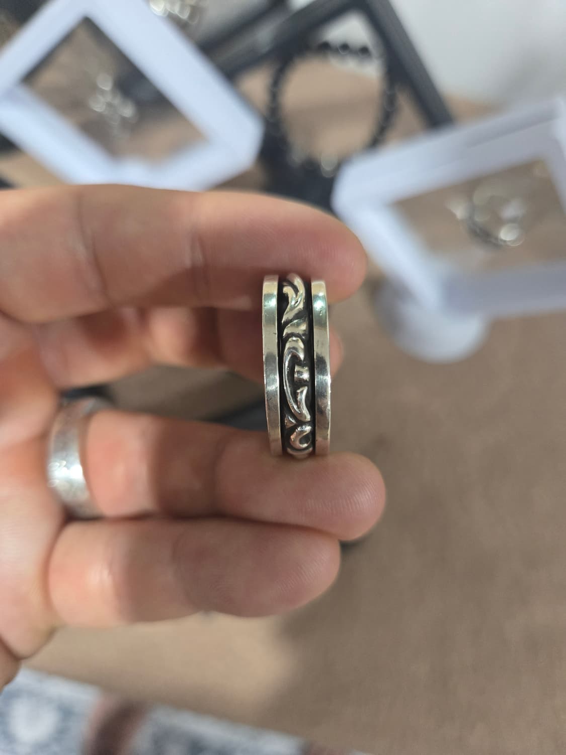 크롬하츠 스크롤 스피너링 정품 상품이미지3