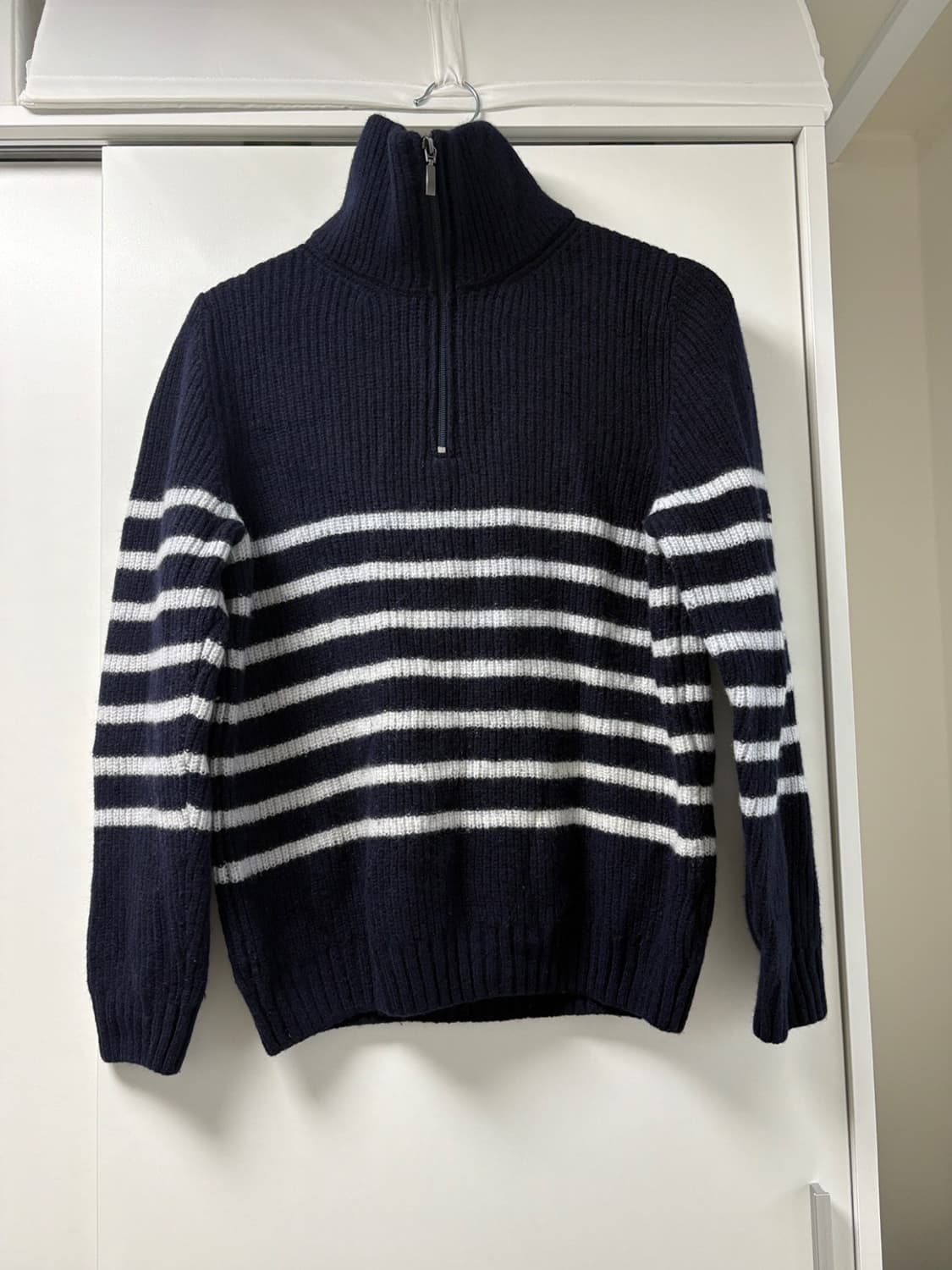 세인트제임스 하프집업 니트 상품이미지1