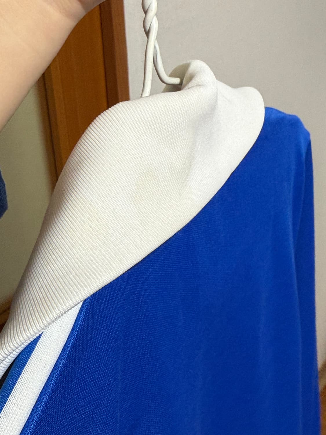 네고 가능) 새상품급, 아디다스 베켄바우어 져지 트랙탑 블루 S 스몰 상품이미지8