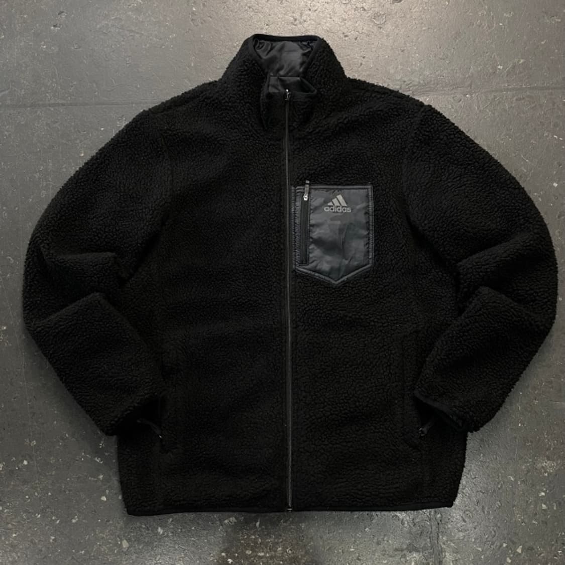 105 아디다스 카모 리버시블 후리스 점퍼 자켓 상품이미지5