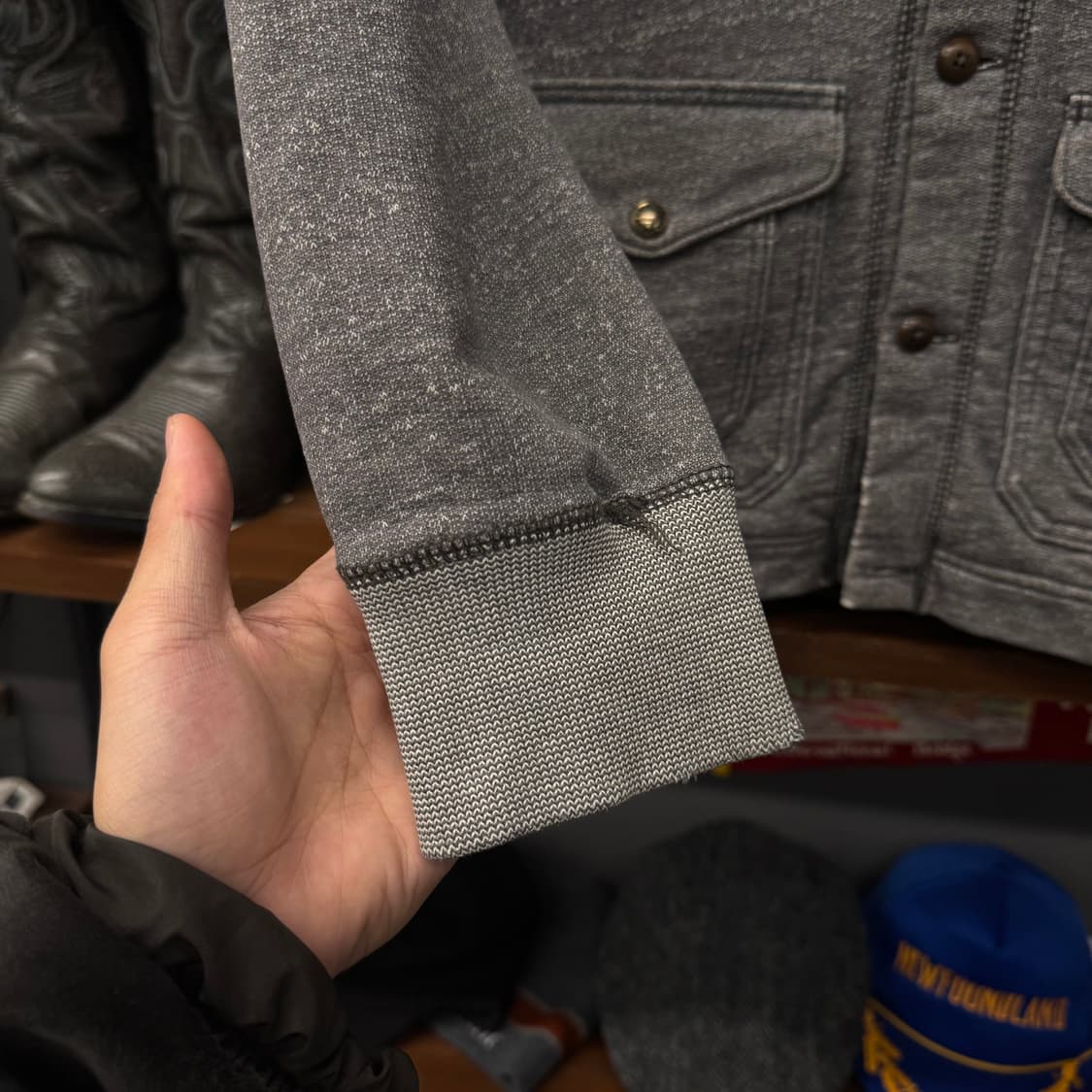 폴로 랄프로렌 네이티브 아즈텍 패턴 라이닝 포켓 가디건 자켓 N39 상품이미지5