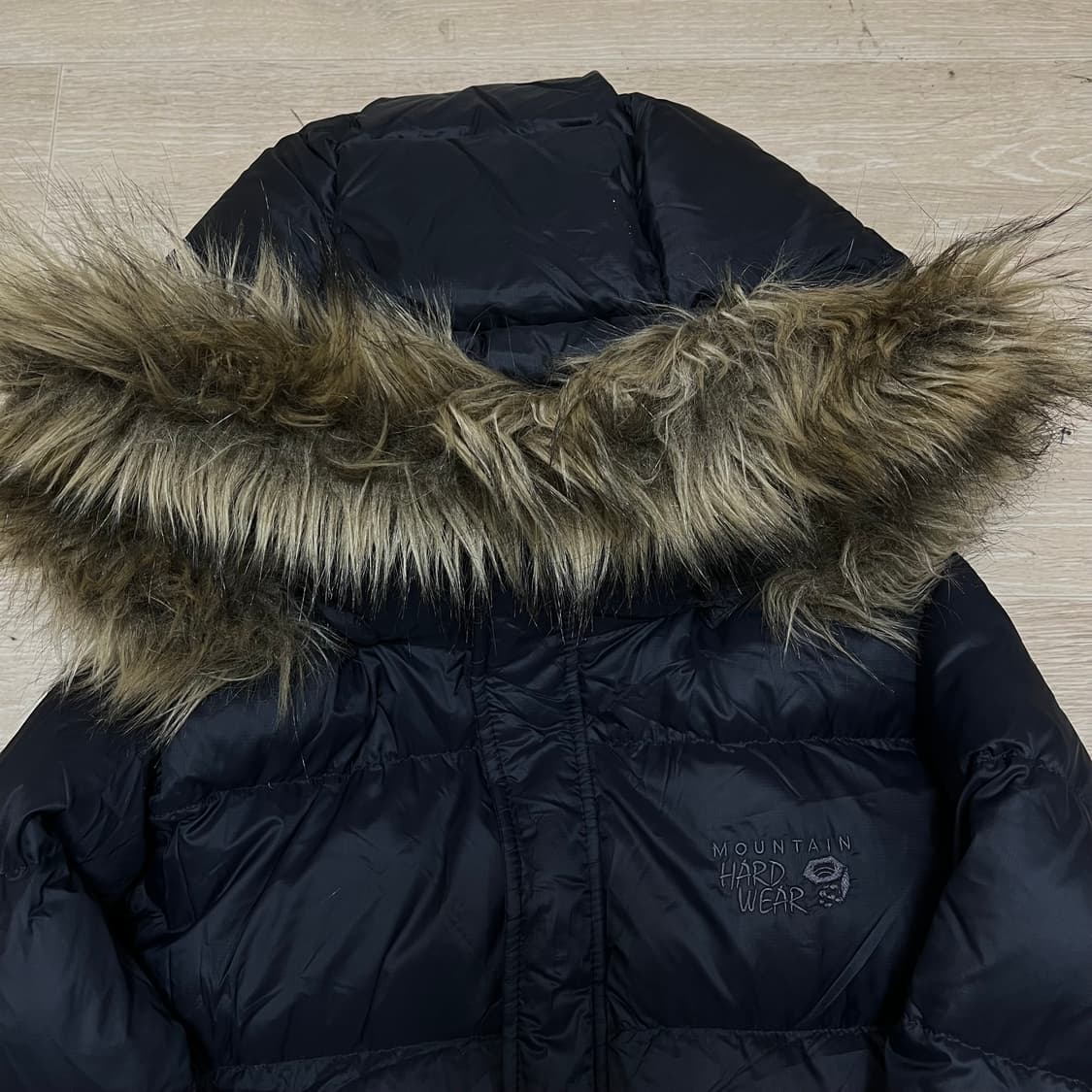 마운틴하드웨어 여성 구스다운 퍼후드 롱패딩 XL 상품이미지3