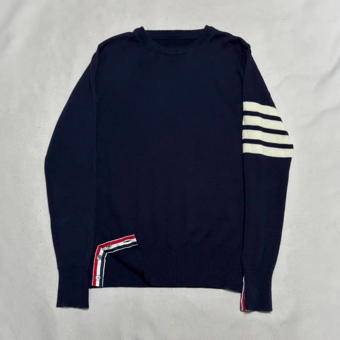 톰브라운 네이비 울 니트 상품이미지2
