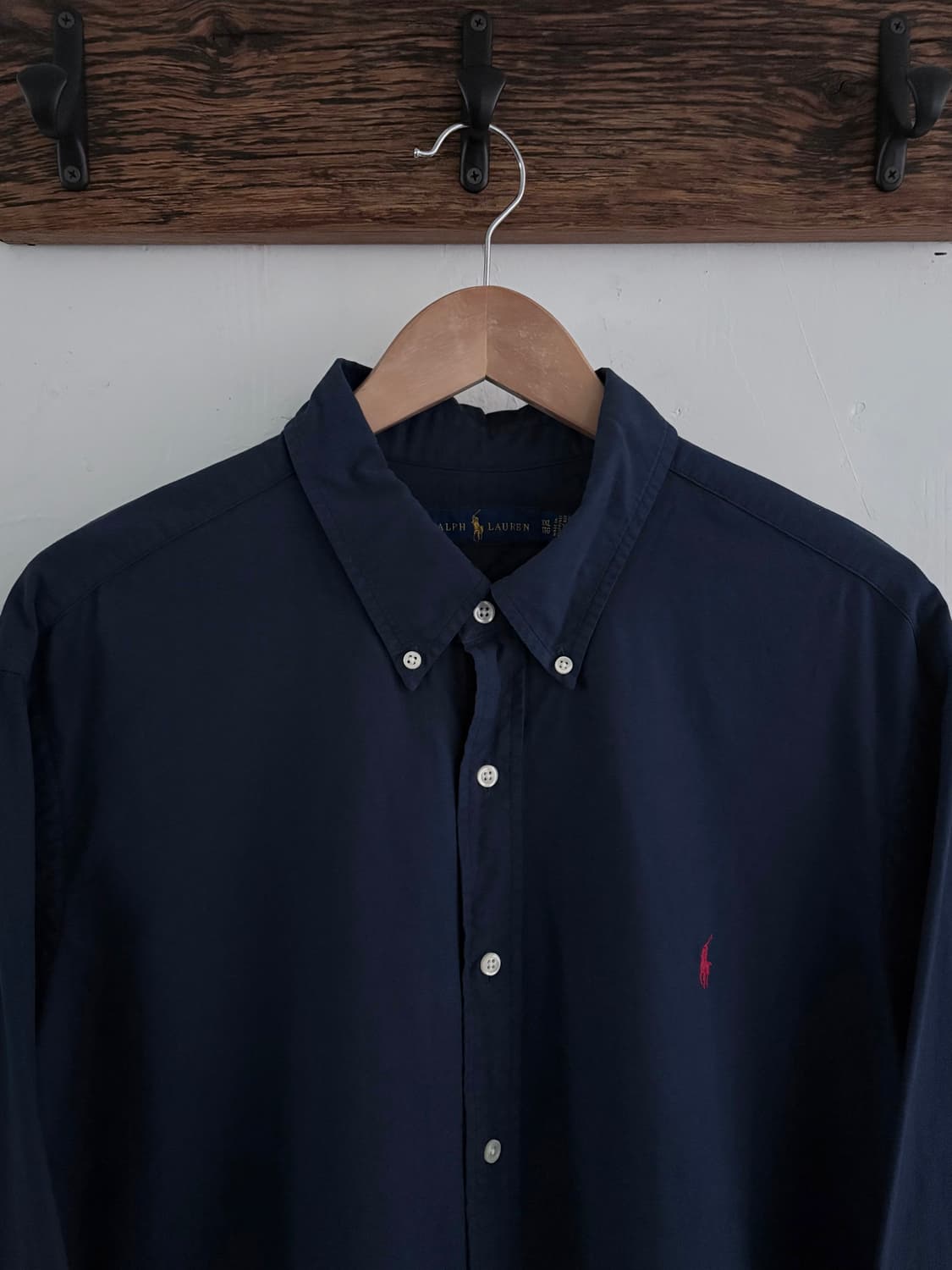 Polo 폴로 랄프로렌 신형 네이비 버튼 다운 셔츠 상품이미지2