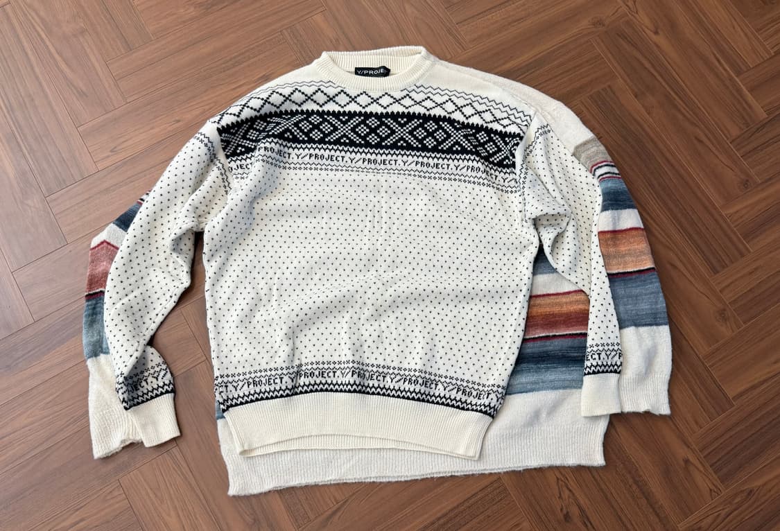 와이프로젝트 투웨이 스웨터 상품이미지1