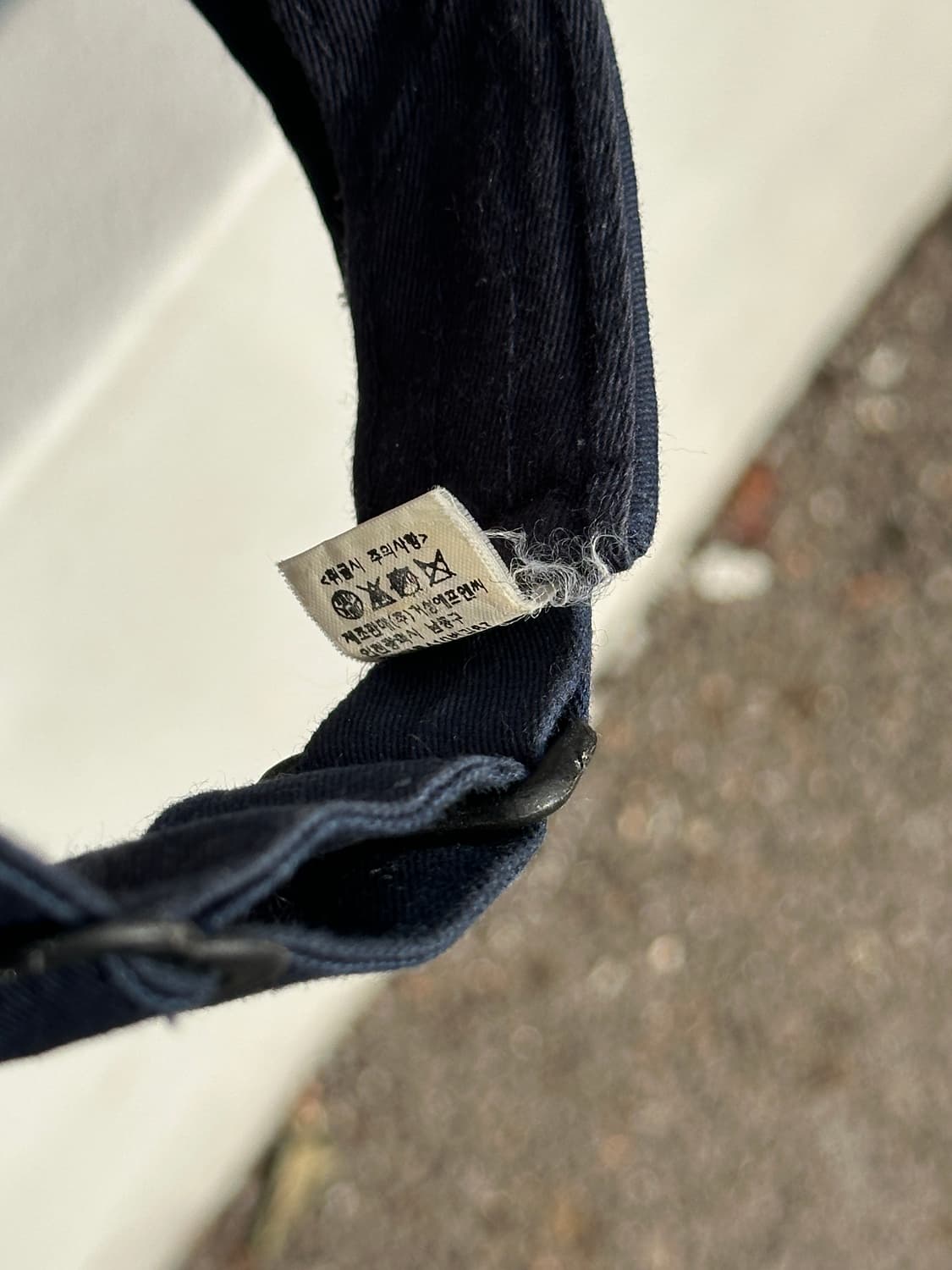 [F] 폴로 랄프로렌 로고 네이비 썬바이저 썬캡 모자 상품이미지7