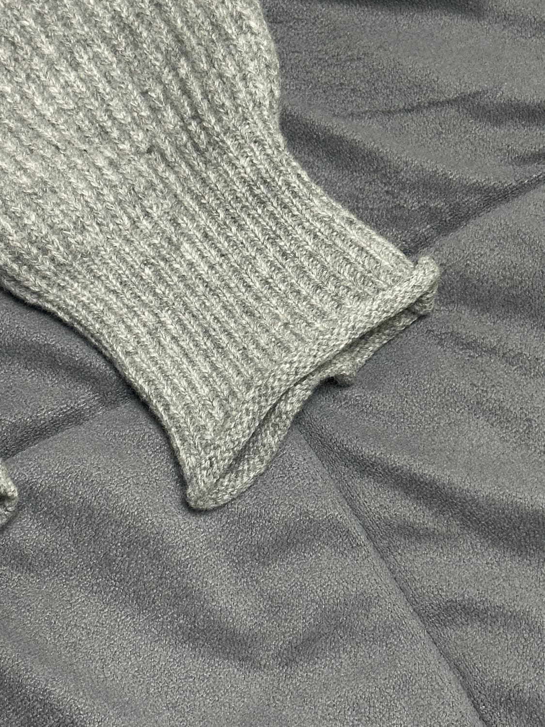 러프사이드 피셔맨 니트 그레이 2사이즈 상품이미지2