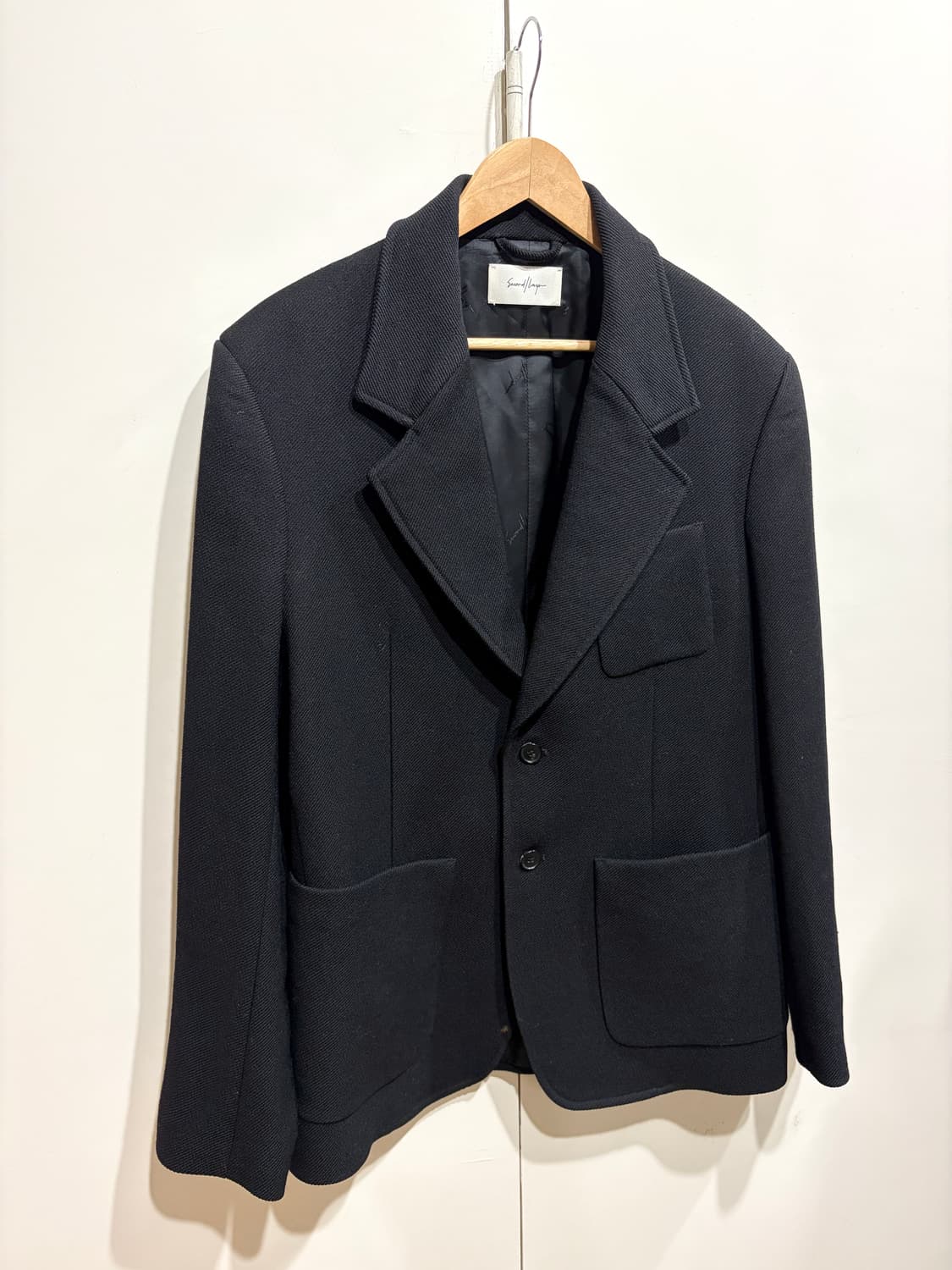 세컨드 레이어 울 블레이저 자켓 상품이미지3