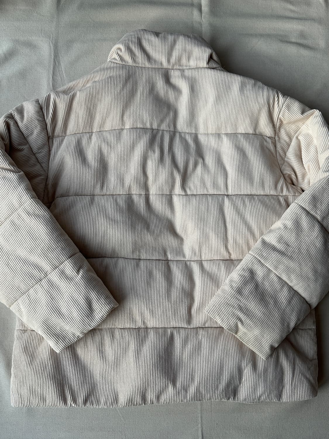 타미진스 코듀로이 패딩 아이보리 M  상품이미지8