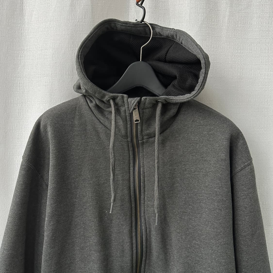 칼하트 써멀 레인디펜더 미드웨이트 레귤러 후드 집업 카본헤더 루즈핏 S 상품이미지2