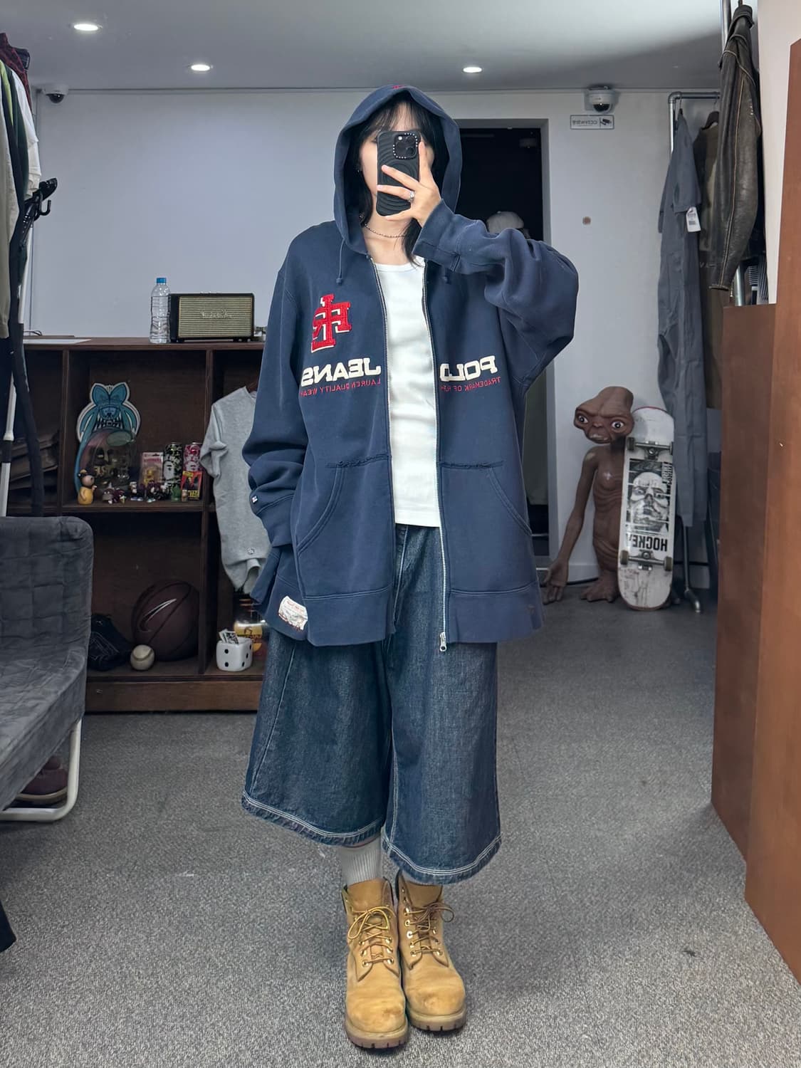 폴로 진스 후드집업 상품이미지6