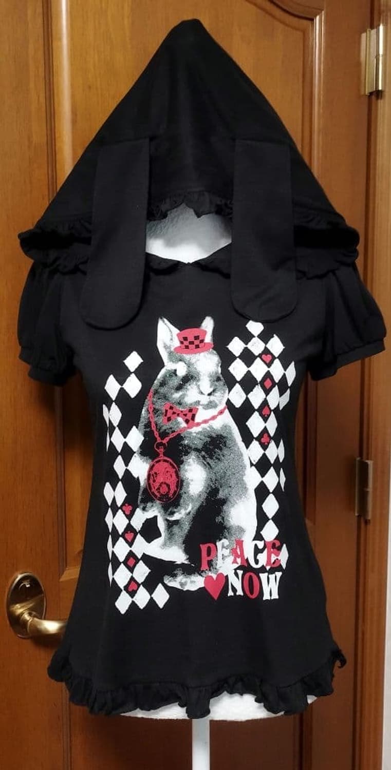 Black peace now BPN 고스로리 고스펑크  상품이미지1