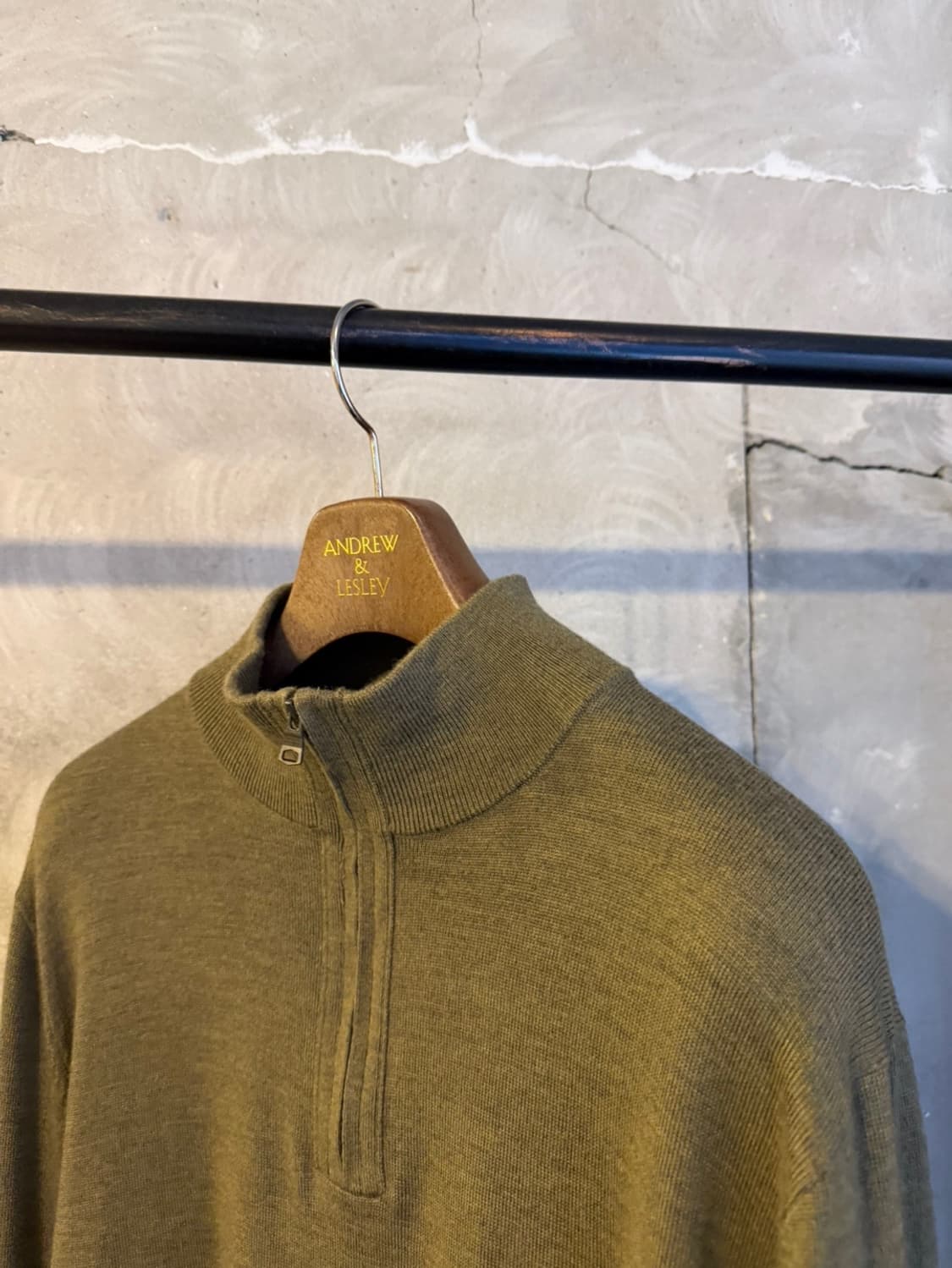 바나나 리퍼블릭 메리노울 짚업 니트 100 상품이미지6