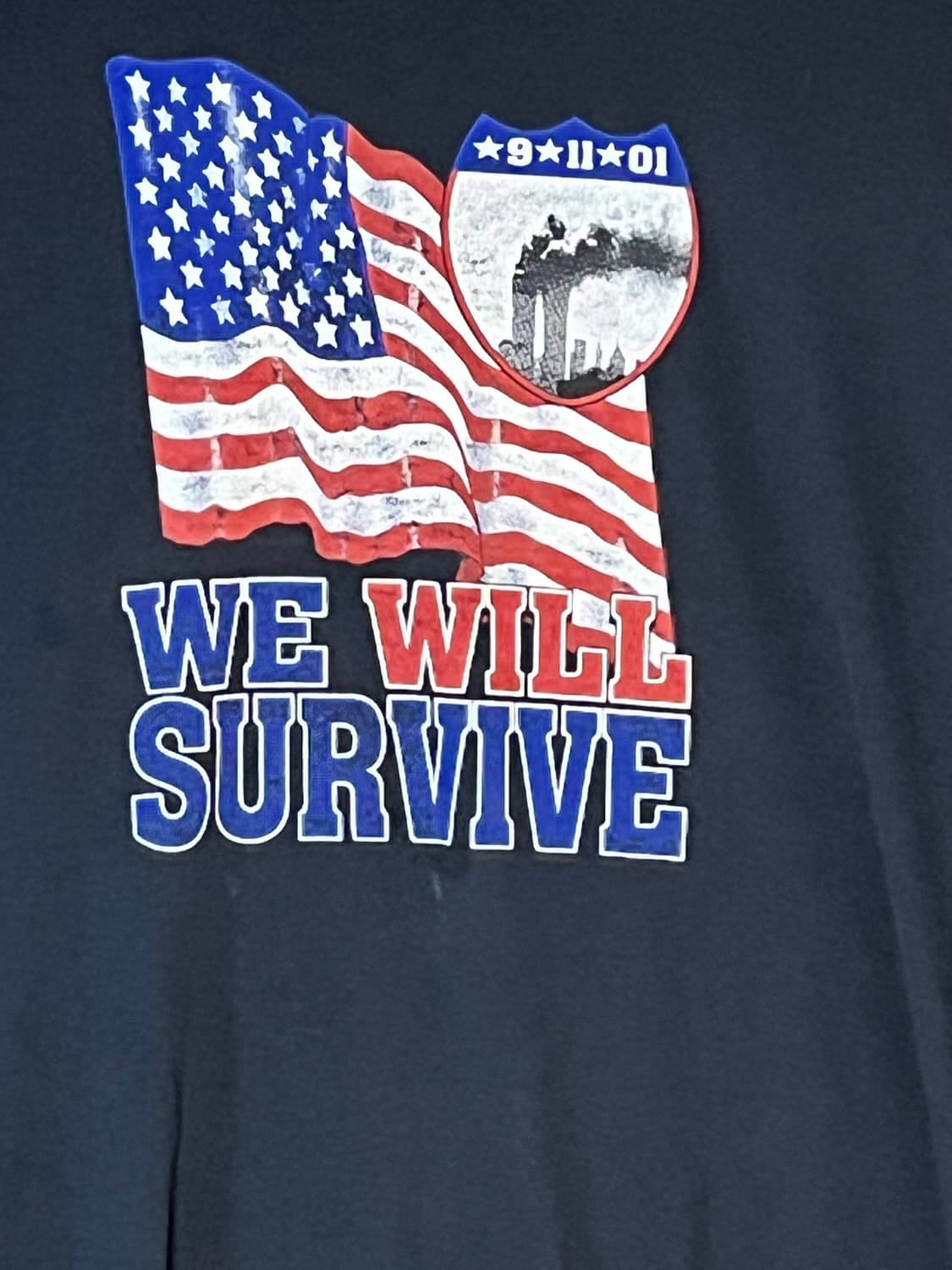 00’s 911 We will survive Shirt 상품이미지2