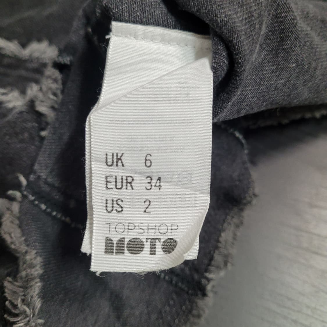 G357 [34] TOPSHOP Moto  탑샵  청자켓
 상품이미지3