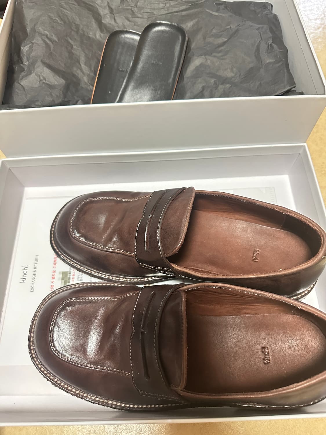 킨치 OVATE - 500 (a) / BROWN 260 상품이미지4