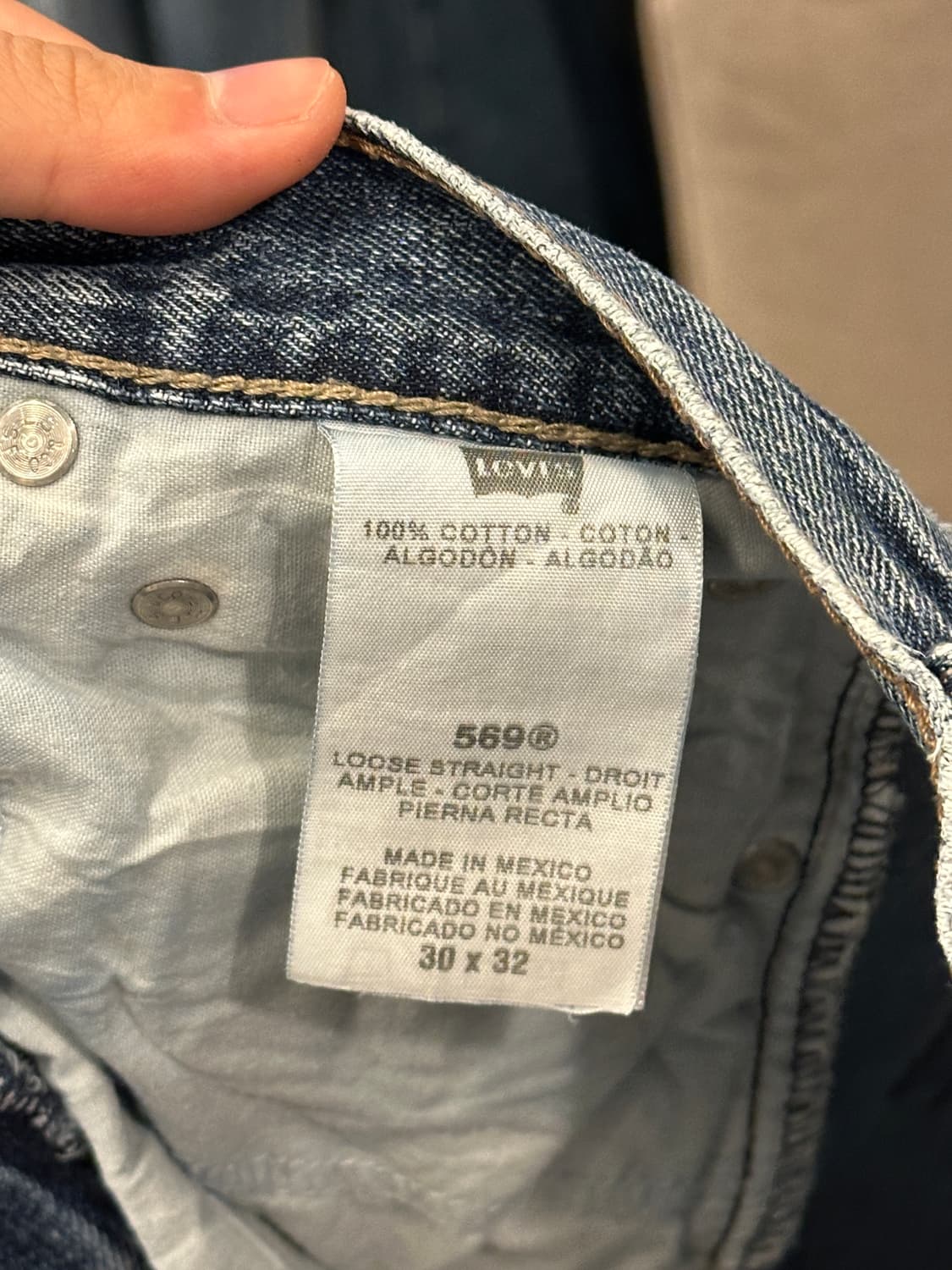 00s Levis 리바이스 569 W30 L32 상품이미지5