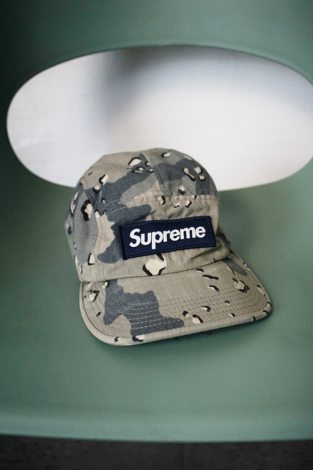 Supreme Camo Camp Cap 상품이미지1